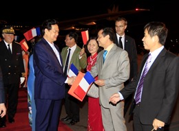 Thủ tướng Nguyễn Tấn Dũng thăm chính thức Cộng hòa Pháp 